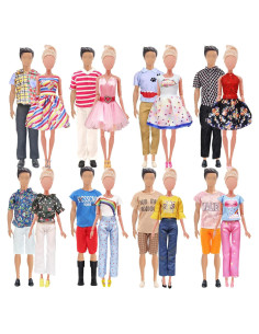 18 PCS Ropa y Accesorios para Muñecas 30 cm - Carreuty
