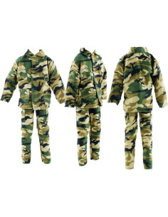 Conjunto de Ropa y Zapatos E-TING para Muñeco 30 cm - 10 Piezas 2