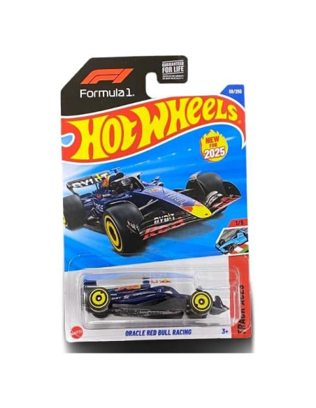 Coche Hot Wheels Oracle RB Racing Track Aces 1:64 Metal