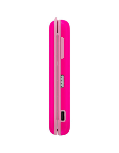Teléfono Plegable Barbie Rosa Poderoso - KaiOS, 0.25 kg