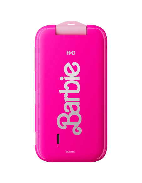 Teléfono Plegable Barbie Rosa Poderoso - KaiOS, 0.25 kg
