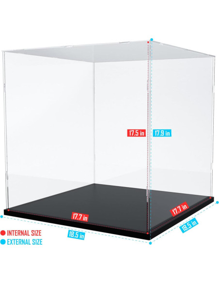 Caja de Exhibición Acrílica Choowin para Lego 45x45x44.5 cm