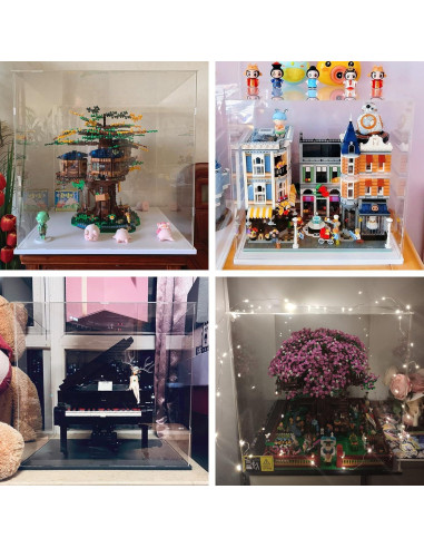 Caja de Exhibición Acrílica Choowin para Lego 45x45x44.5 cm