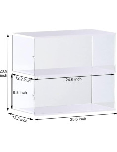 Caja de Exhibición Acrílica Choowin 2 Capas para Lego 65x33.5 cm 2