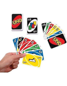 Juego de Cartas Uno Mattel 2 Paquetes Colorido 2