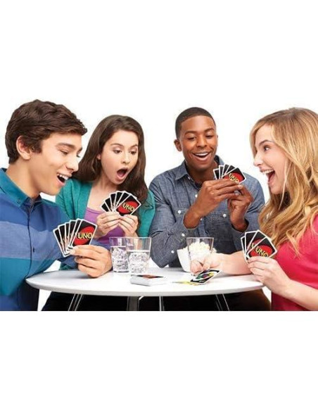 Juego de Cartas Uno Mattel 2 Paquetes Colorido