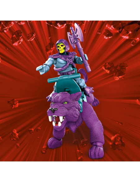 Set de Construcción Mega Construx Skeletor y Panthor 4,45x10,8cm