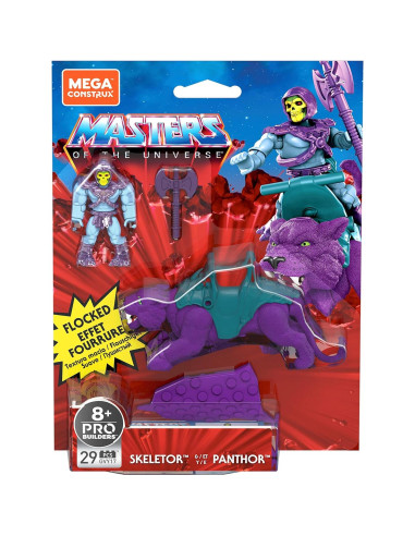 Set de Construcción Mega Construx Skeletor y Panthor 4,45x10,8cm