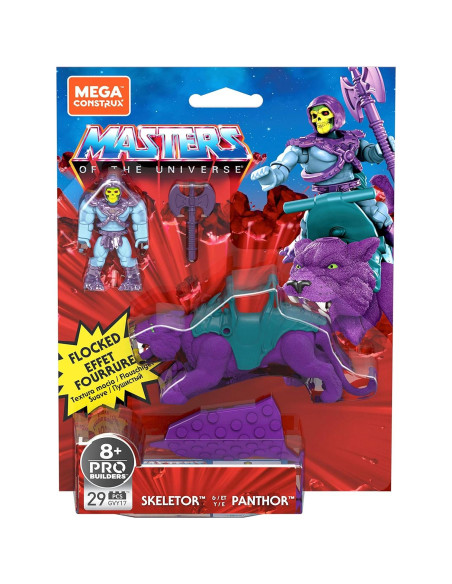 Set de Construcción Mega Construx Skeletor y Panthor 4,45x10,8cm