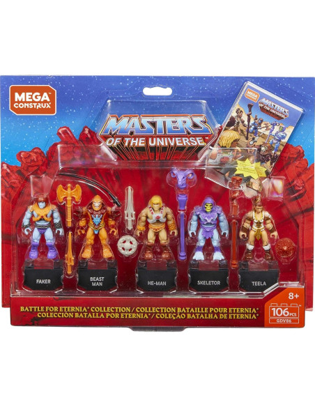 Set de Construcción Mega Construx Heroes Batalla Eternia