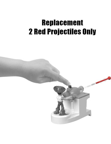 Piezas de Repuesto Proyectiles Rojos Imaginext Toy Story GBG66