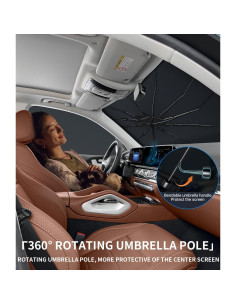 Sombrilla para Parabrisas Lexus LM Plegable con Eje 360 2