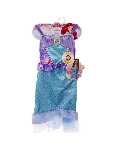 Disfraz vestido musical Ariel Disney 4-6X para niñas