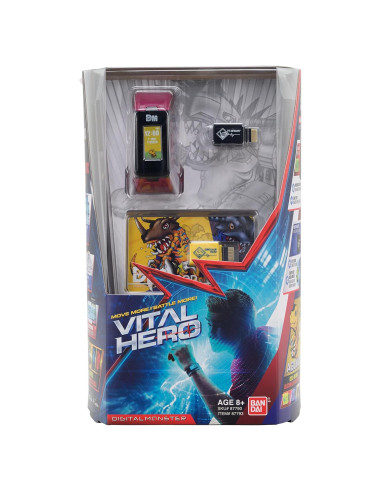 Reloj Digital Interactivo Bandai Namco Vital Hero Rojo