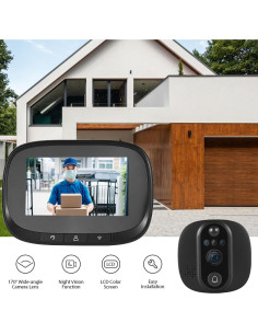 Cámara de Timbre Video Inteligente Swokely 4.3" WiFi 2