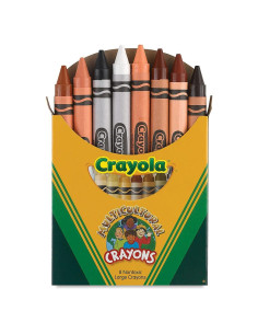 Crayones Multi-Culturales Crayola, 8 Colores de Piel