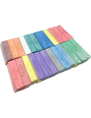 Set de Tiza de Acera Triangular Lavable Cra-Z-Art 48 Pzas
