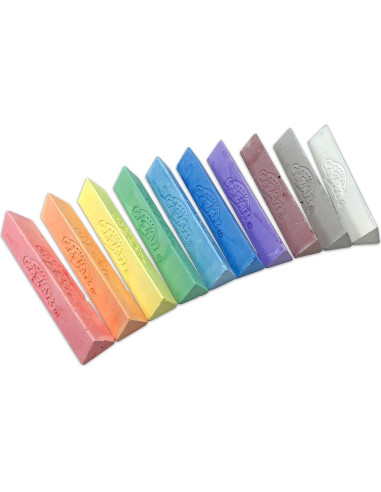 Set de Tiza de Acera Triangular Lavable Cra-Z-Art 48 Pzas