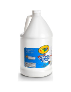 Pintura Lavable Crayola Blanca 3.79L para Interior 2