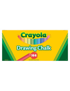 Tiza de Dibujo Crayola 144 Palos Multicolor 24 Colores