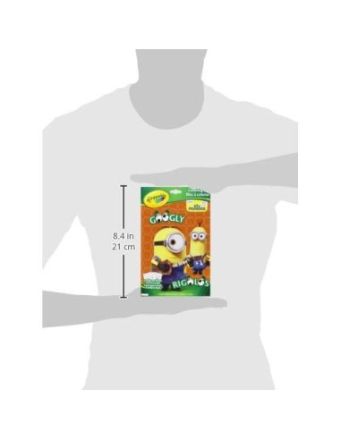 Libro para Colorear Minions con Ojos Móviles Crayola