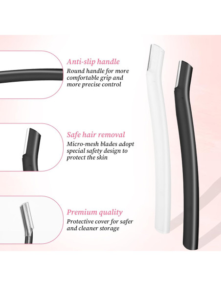 Juego de Rasuradoras de Cejas Zyghjort 8 Piezas - Exfoliación Segura