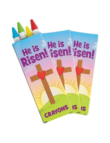 Crayones de Pascua Fun Express - 24 Piezas Multicolor