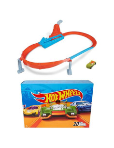 Set de Pista Hot Wheels Campeón + 20 Coches 1:64