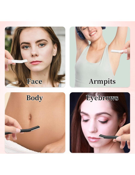 Juego de Rasuradoras de Cejas Zyghjort 8 Piezas - Exfoliación Segura