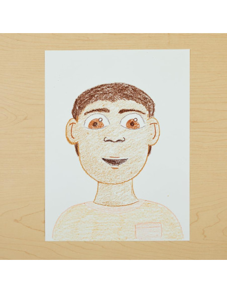 Crayones Coloraciones 24 Paquetes 8 Tonos de Piel