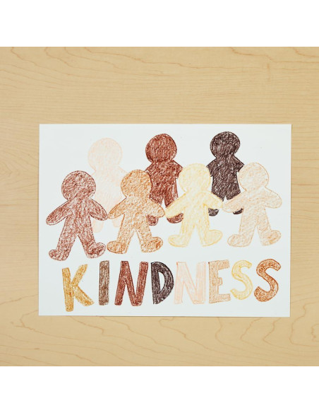 Crayones Coloraciones 24 Paquetes 8 Tonos de Piel