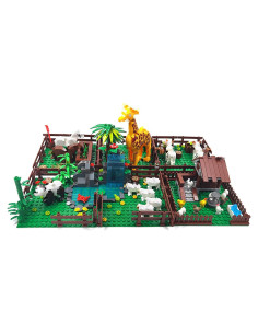 Juego de Bloques de Construcción de Animales de Granja - Sufeasdf