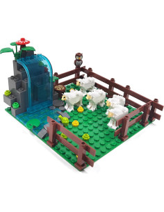 Juego de Bloques de Construcción de Animales de Granja - Sufeasdf 2