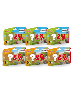 Juego de animales Puzzlemals Schleich 6 piezas Mix-and-Match