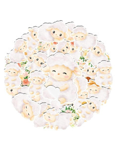Juego de 25 Pegatinas de Ovejas PC - Decoración para Niños