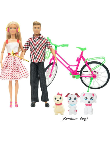 SOTOGO 73 Piezas Ropa y Accesorios para Muñecas 30 cm