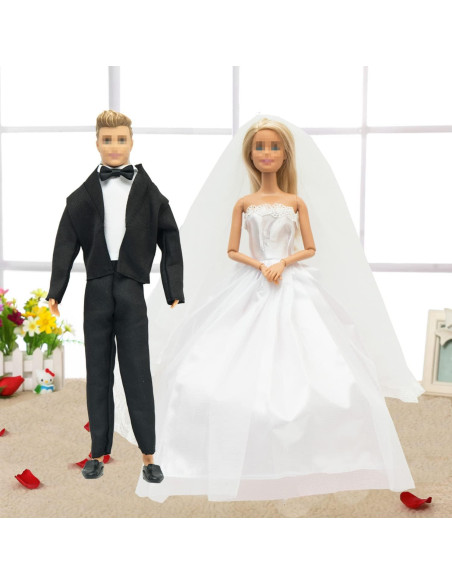 SOTOGO 73 Piezas Ropa y Accesorios para Muñecas 30 cm