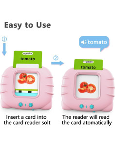 Tarjetas Flash Educativas Lapare 280 Tarjetas Rosa 2