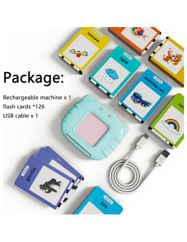 Juguete Educativo Lapare 252 Tarjetas Visuales para Niños