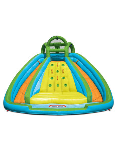 Pequeños Tikes Inflable Carrera de Río Multicolor 4 Niños