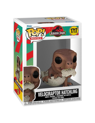 Funko POP Parque Jurásico Velociraptor 9.5 cm Coleccionable