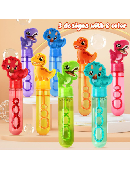 Varitas de Burbujas Roberly Dinosaurios 24 Pcs para Niños