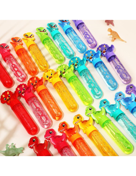 Varitas de Burbujas Roberly Dinosaurios 24 Pcs para Niños