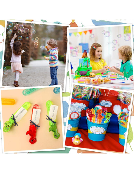 Varitas de Burbujas Roberly Dinosaurios 24 Pcs para Niños