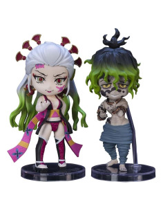 Figura Figuarts mini Daki y Gyutaro - Demon Slayer - Bandai