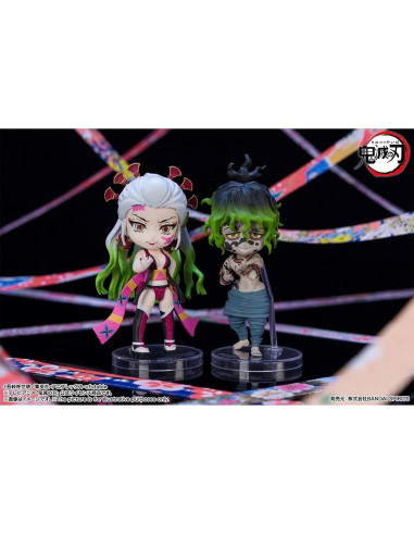 Figura Figuarts mini Daki y Gyutaro - Demon Slayer - Bandai