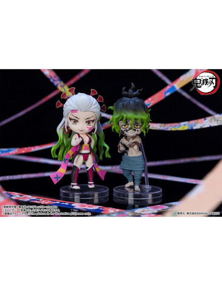 Figura Figuarts mini Daki y Gyutaro - Demon Slayer - Bandai