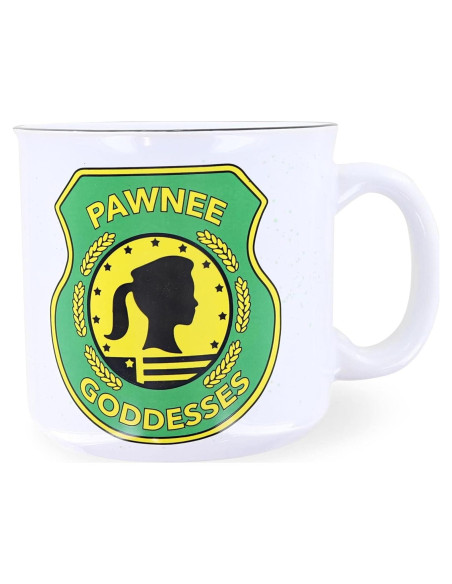 Taza Cerámica Silver Buffalo Diosas de Pawnee 591 ml