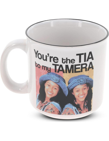 Taza camper cerámica Silver Buffalo Sister Sister 591 ml