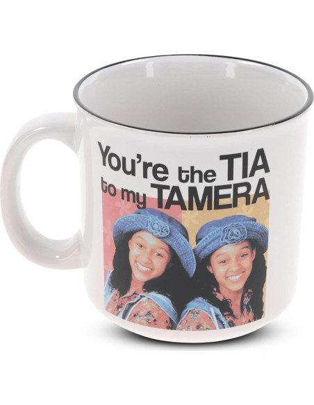 Taza camper cerámica Silver Buffalo Sister Sister 591 ml